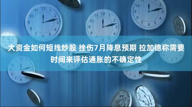 大资金如何短线炒股 挫伤7月降息预期 拉加德称需要时间来评估通胀的不确定性