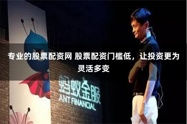 专业的股票配资网 股票配资门槛低，让投资更为灵活多变