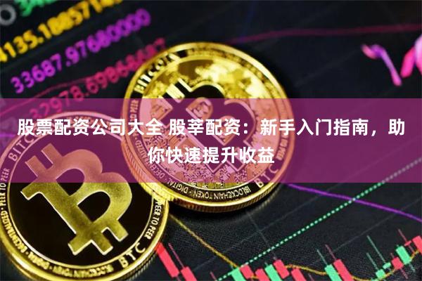股票配资公司大全 股莘配资：新手入门指南，助你快速提升收益